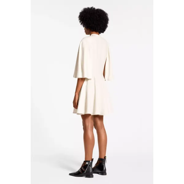 Zip-Up Dress With Wide Sleeves
