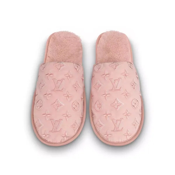LV Suite Open Back Flat Loafer
